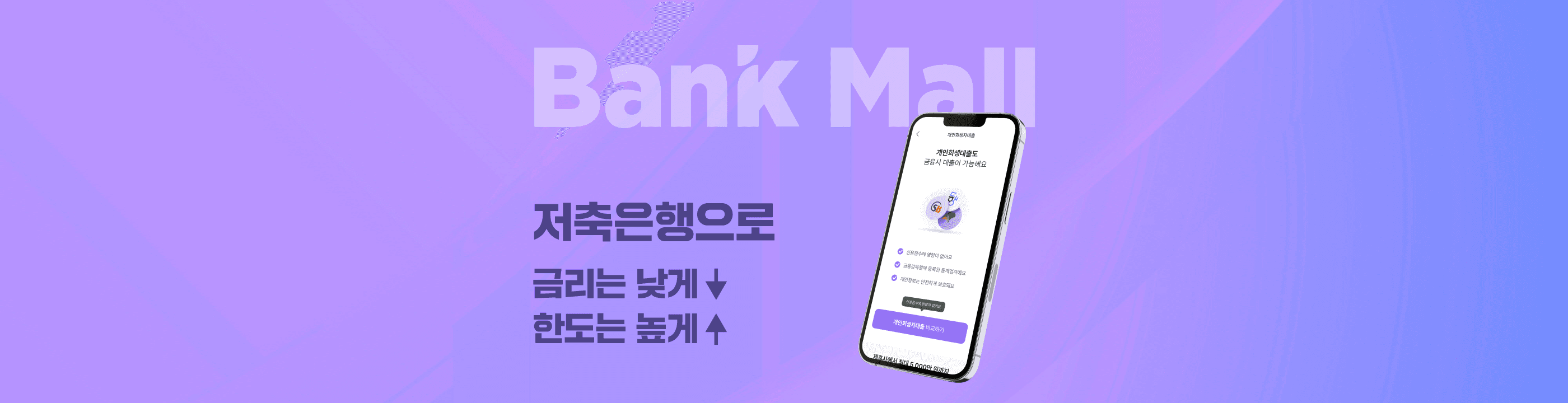 뱅크몰, 개인회생자대출 10개월 만에 대출 신청 1500억 넘어 - 뱅크몰 금융정보